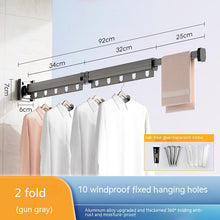 Suction Cup Folding Clothes Hanger