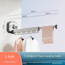 Suction Cup Folding Clothes Hanger