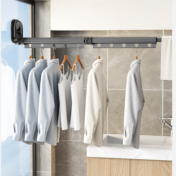 Suction Cup Folding Clothes Hanger